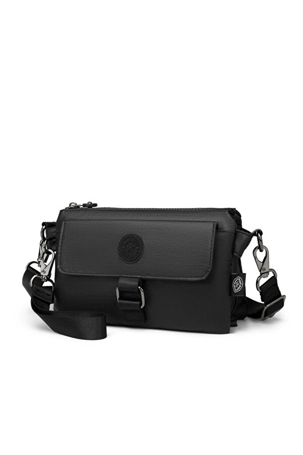 Metalik Kumaş Minik Boy  Postacı Kadın Çantası 1147