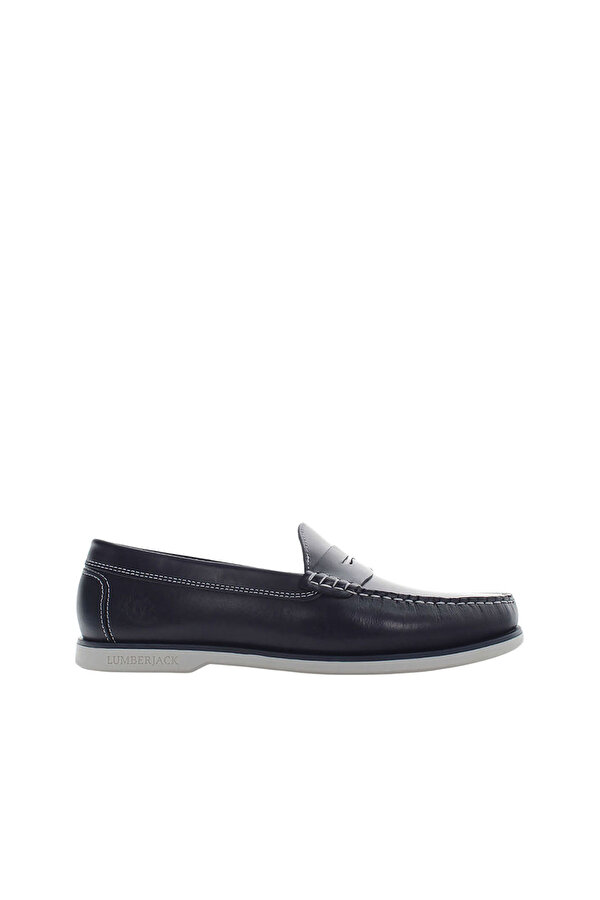 MOCASSIN LOAFER NAVY BLUE Man Slip On