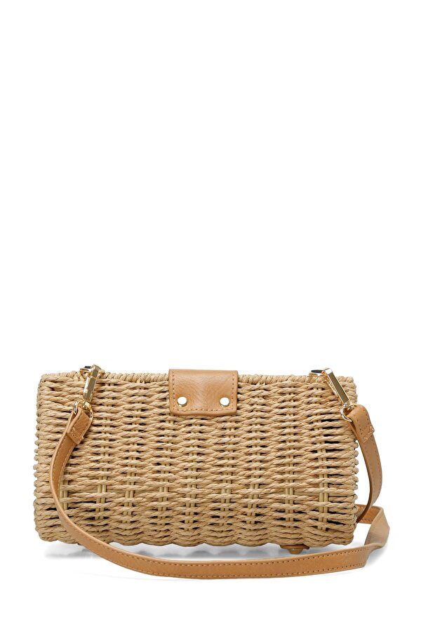 HASIR KUTU CPRZ 5FX EKRU MULTI Kadın Çapraz Çanta