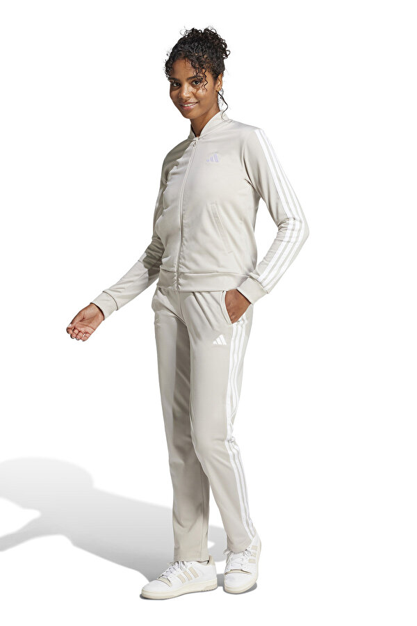 W 3S TR TS Krem Kadın Eşofman Takımı