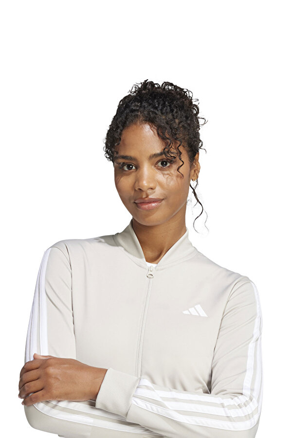 W 3S TR TS Krem Kadın Eşofman Takımı