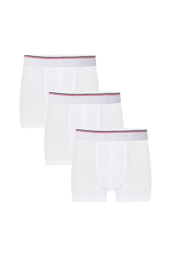 VOLARE 3 lü Paket Boxer - Beyaz