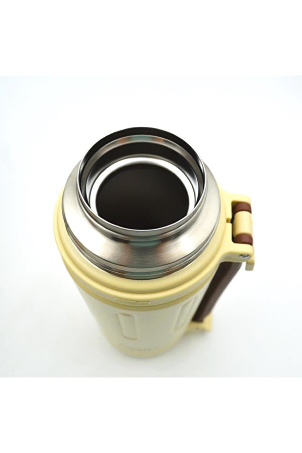 Çelik Termos Take Trip 1200Ml Krem