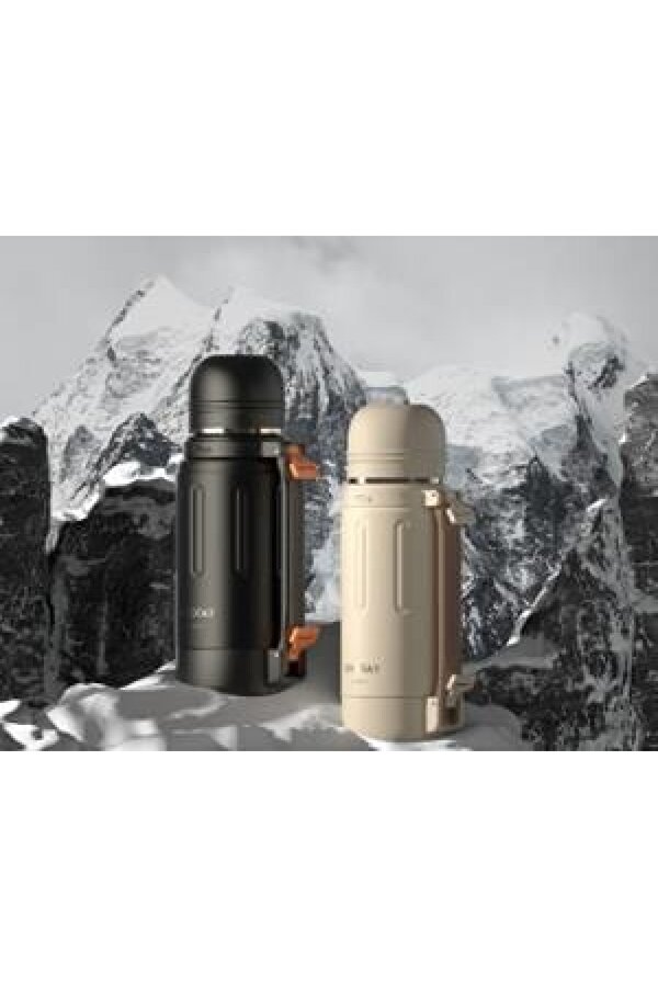 Çelik Termos Take Trip 1200Ml Krem