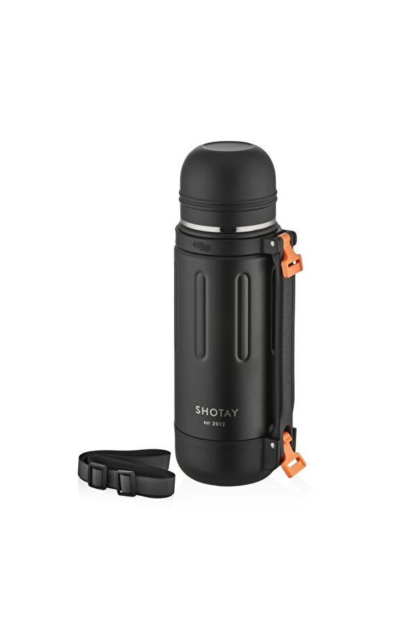 Çelik Termos Take Trip 1200Ml Siyah