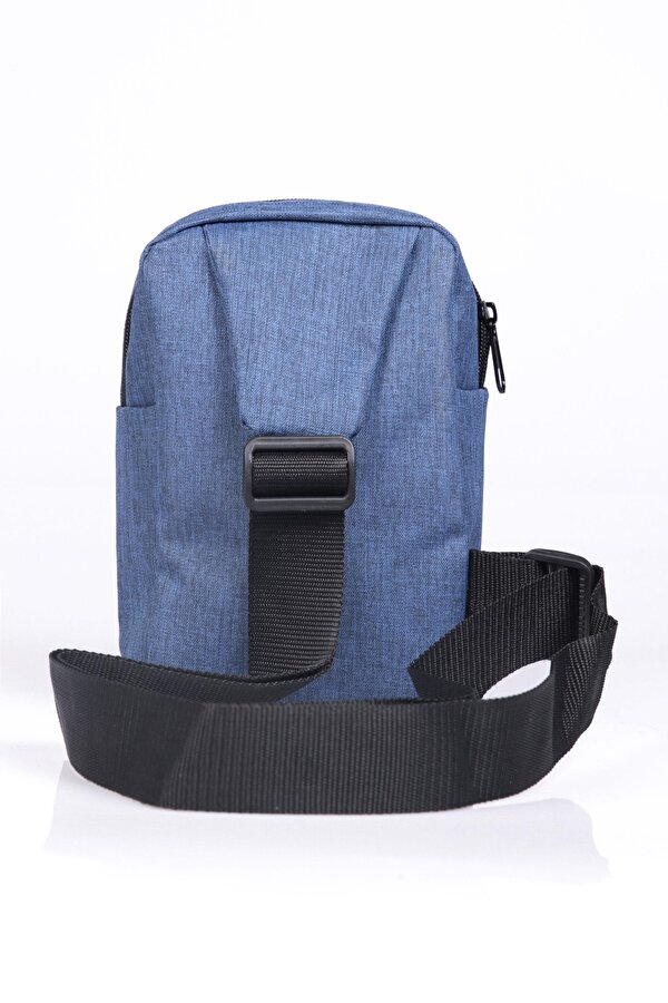 Unisex Ayarlanabilir Çapraz Askılı Lacivert Omuz Çantası