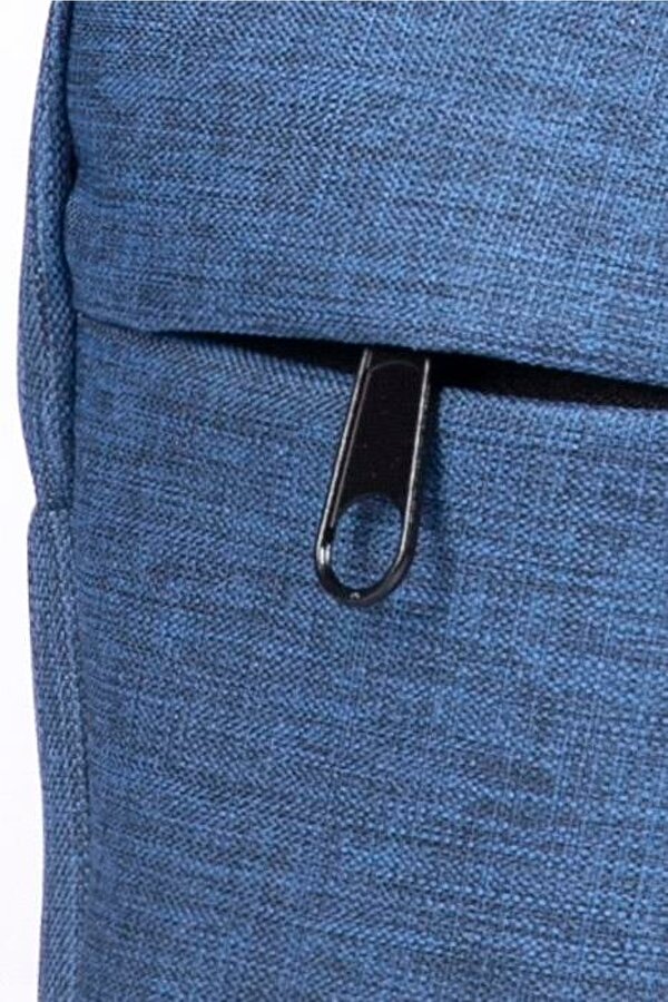 Unisex Ayarlanabilir Çapraz Askılı Lacivert Omuz Çantası