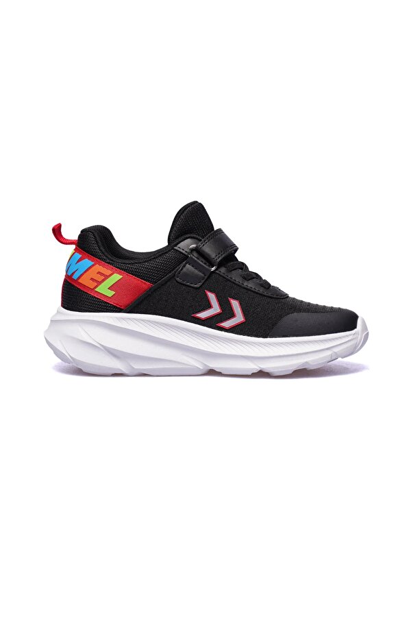 Siyah Cırtlı Fileli Hafif Esnek Unisex Çocuk Spor Ayakkabı 900726 Hml Oja Jr