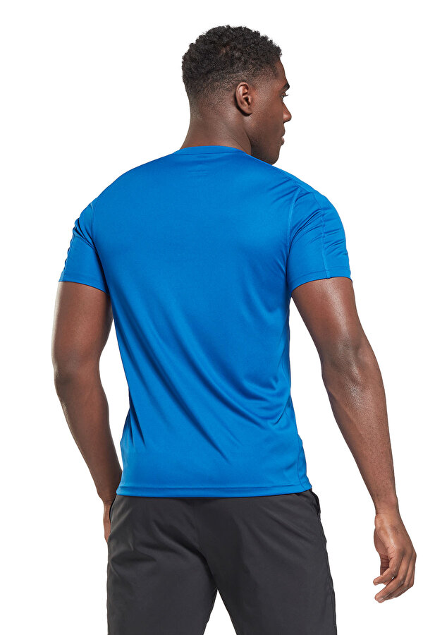 Reebok Wor Comm Ss Tech Tee Синий 008 Мужчина Футболка