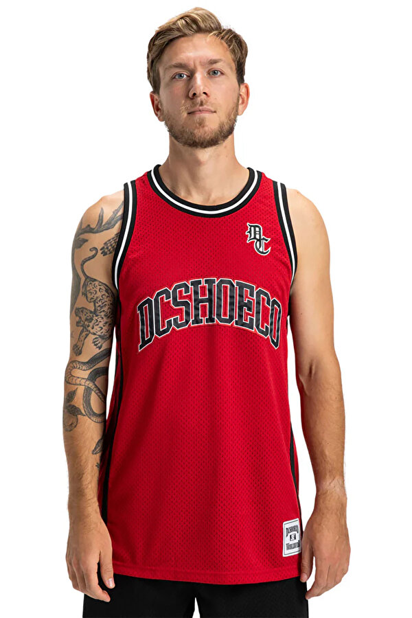 Clothing Dc Shoes Hoops Jersey Красный 003