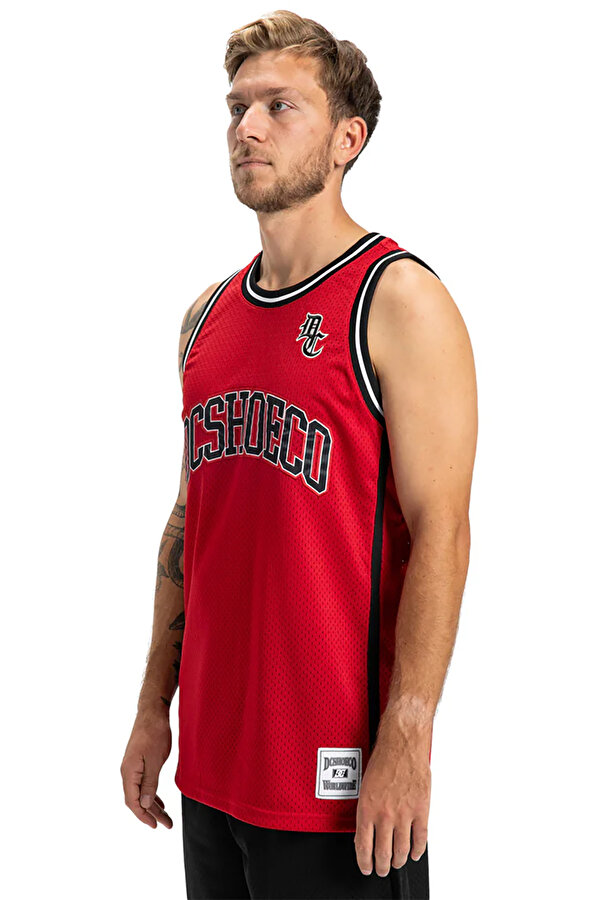 Clothing Dc Shoes Hoops Jersey Красный 003