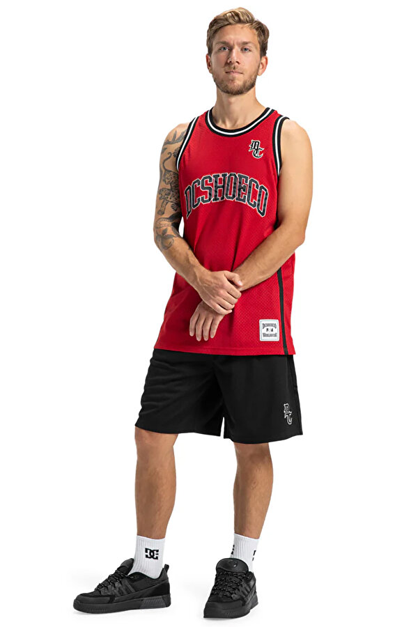 Clothing Dc Shoes Hoops Jersey Красный 003