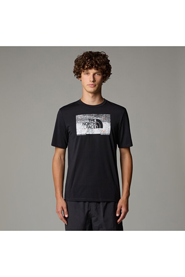M Foundation Abstract Graphic Tee Erkek T-Shirt