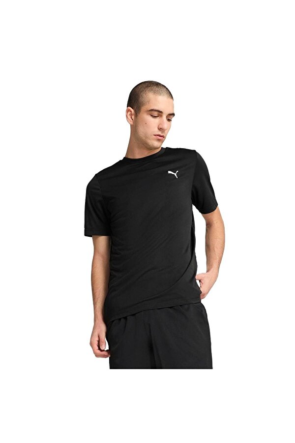 ESS Small Logo Poly Tee Erkek T-Shirt