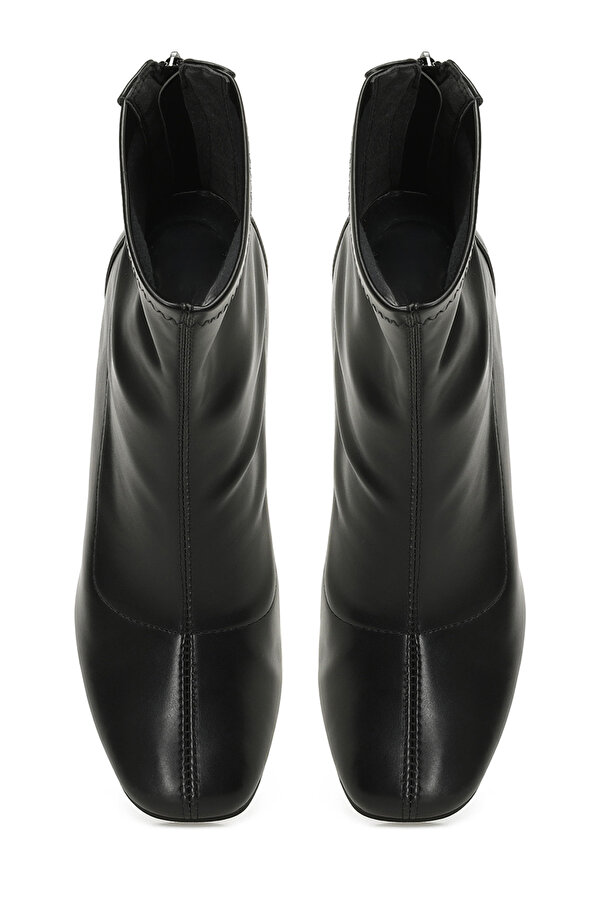 24K-643 5PR Siyah Kadın Topuklu Bot