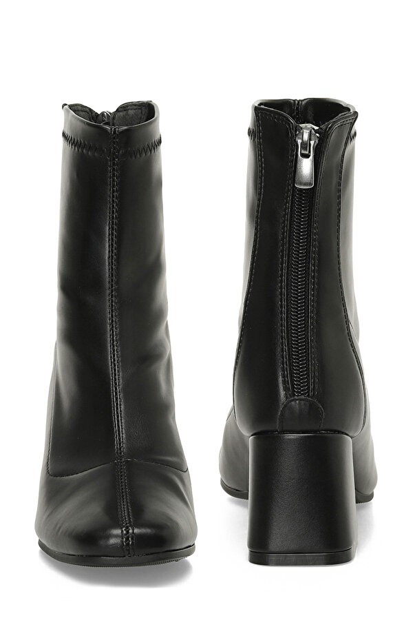 24K-643 5PR Siyah Kadın Topuklu Bot