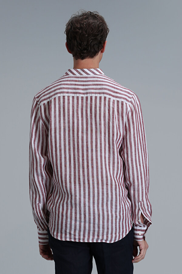 111010624 Fast Hakim Yaka Basic Gömlek Comfort Fit Erkek Gömlek