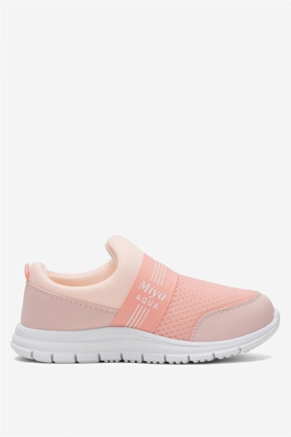 Unisex Lastilkli Hafif Airfle Çocuk Spor Ayakkabı  PUDRA