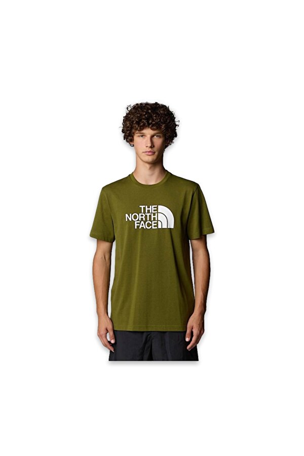 Nf0A8A6C M Ss Easy Tee Haki Erkek T-Shirt