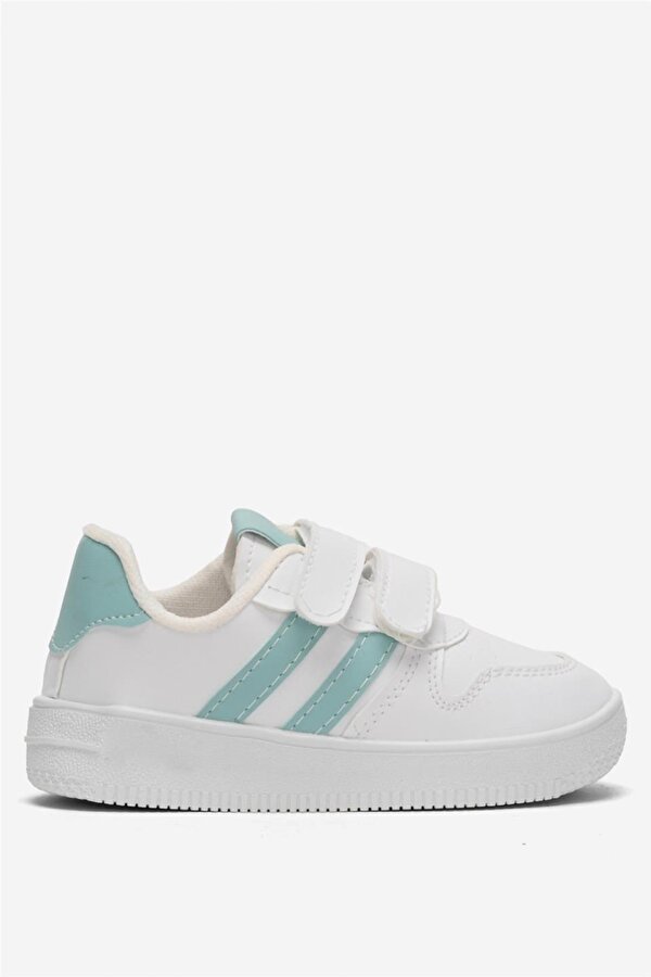 Çocuk Sneaker Spor Ayakkabı YEŞİL - BEYAZ