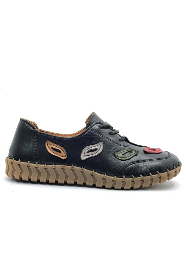 2010727Y Kadın Deri Comfort Ayakkabı