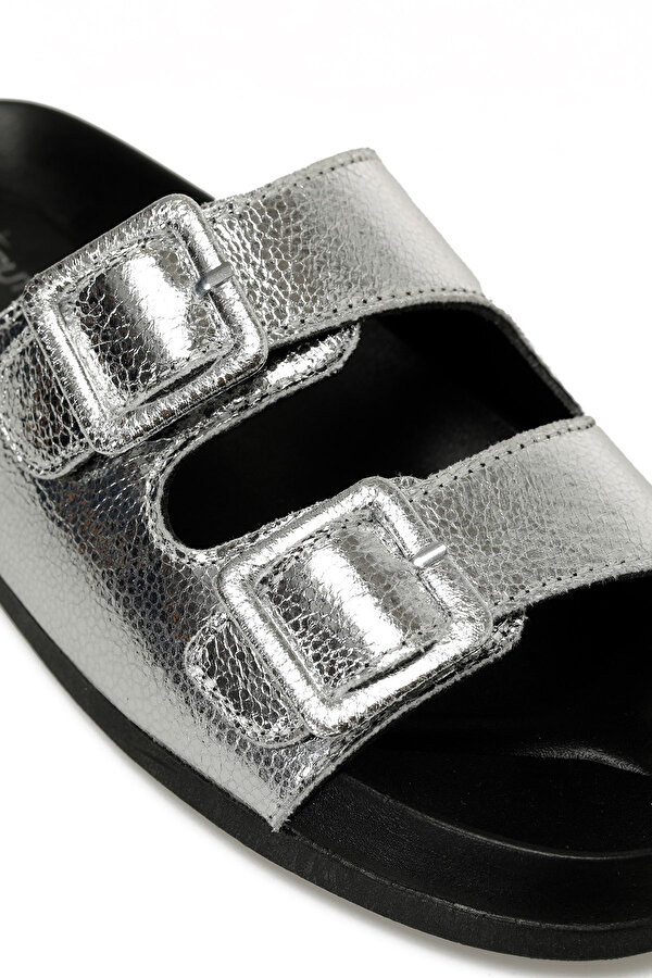 25S-240 5FX Gümüş Kadın Terlik