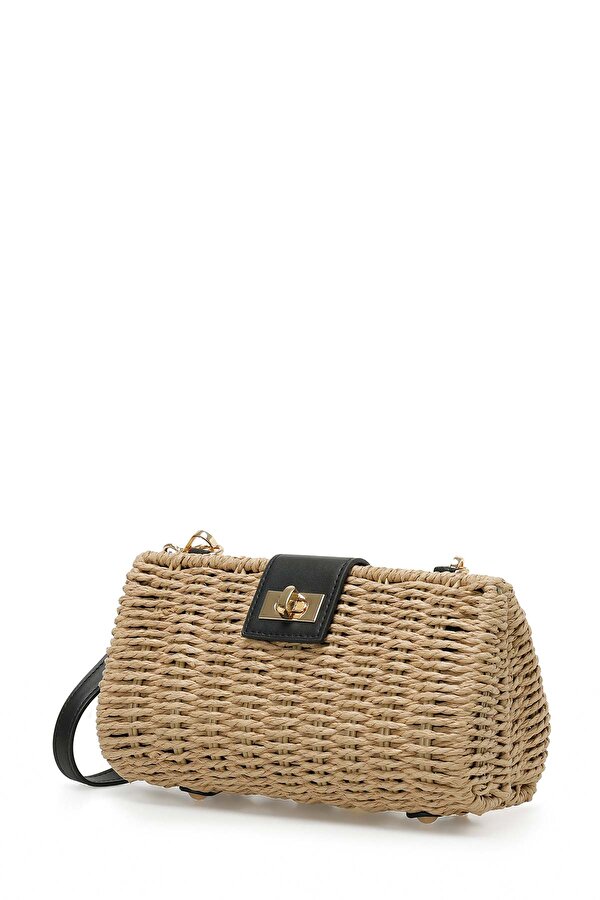 HASIR KUTU CPRZ 5FX Kum Kadın Çapraz Çanta