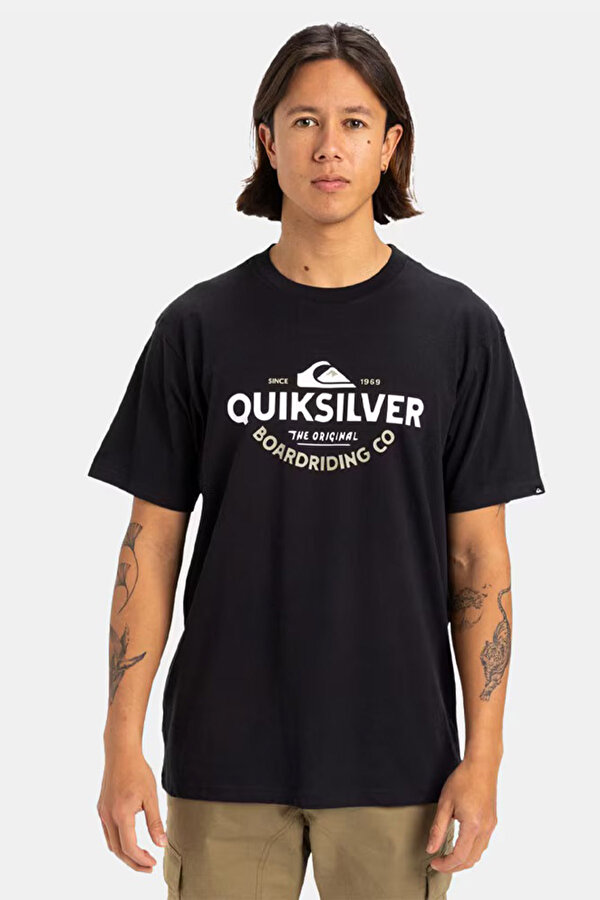TYPED OUT SS Siyah Erkek Kısa Kol T-Shirt