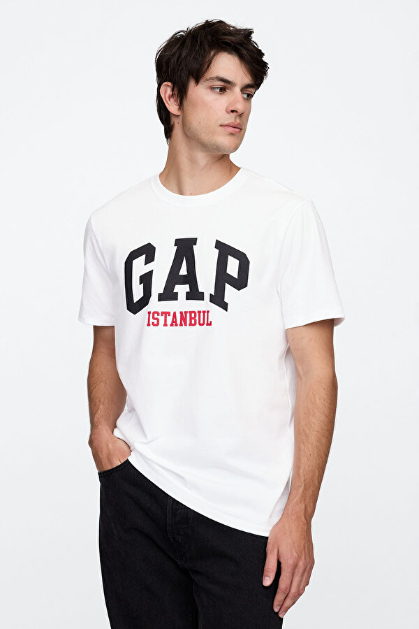 V-FRCH  ISTANBUL T Beyaz Erkek Kısa Kol T-Shirt