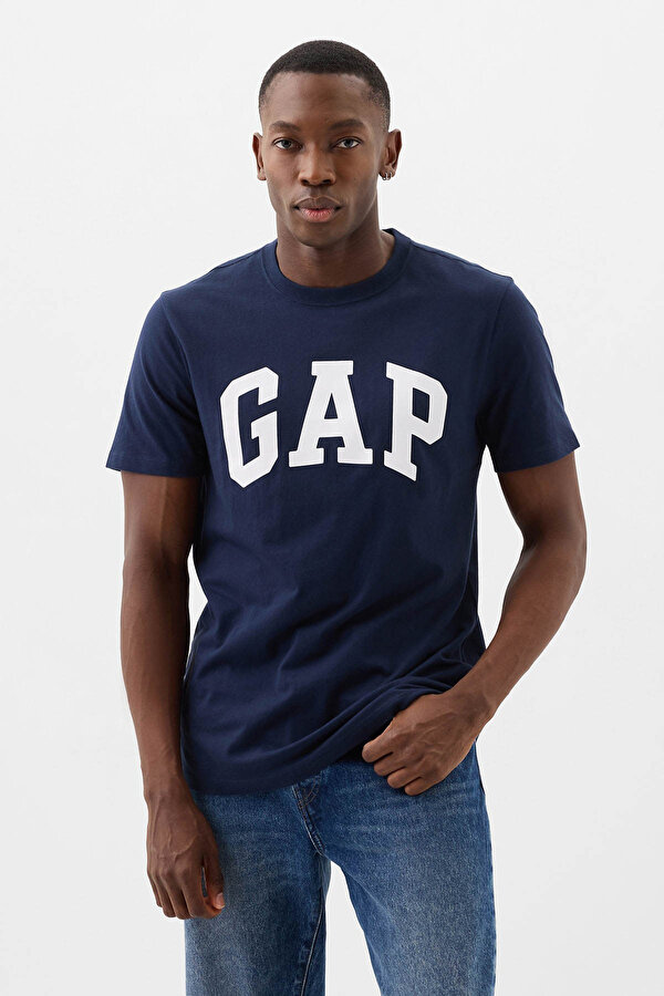 V-EVERYDAY SOFT BASIC LOG Mavi Erkek Kısa Kol T-Shirt