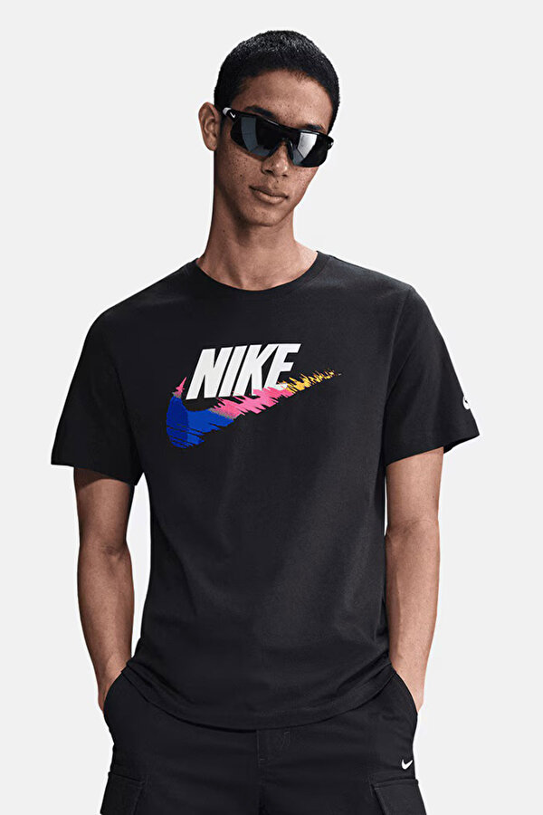 M NSW TEE 6MO FTRA Gri Erkek Kısa Kol T-Shirt