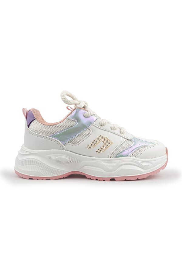 Birian Bağcık Görünümlü Cırt Cırtlı Sneaker Ortopedik Çocuk Spor Ayakkabı