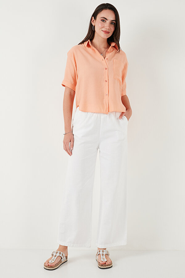 Bayan Gömlek 6779324 ORANJ