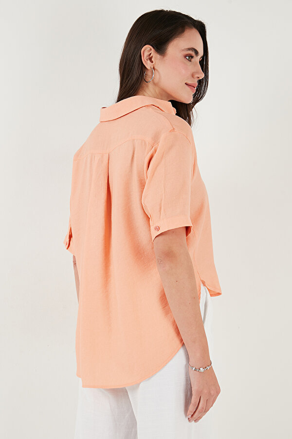 Bayan Gömlek 6779324 ORANJ