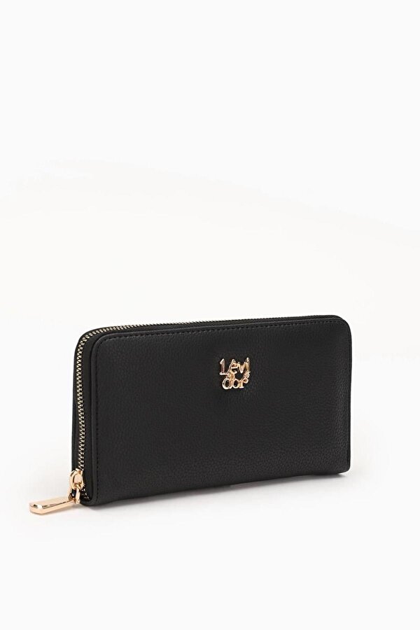 910032 Cüzdan Siyah  Kadın Cüzdan Levidor