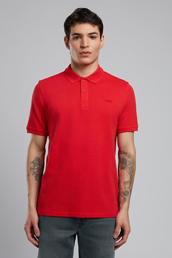 Erkek Polo Yaka T Shirt 252 LCM 242012 3101 KIRMIZI