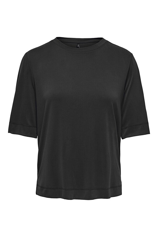 Bayan T Shirt 15348760 SİYAH