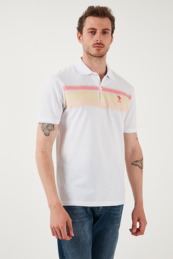 Erkek Polo Yaka T Shirt G081SZ0112107339 Kavun