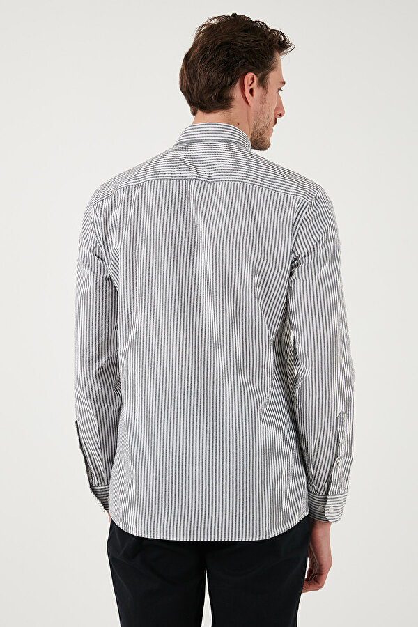 Erkek Gömlek G081SZ0042103065 KOYU HAKİ