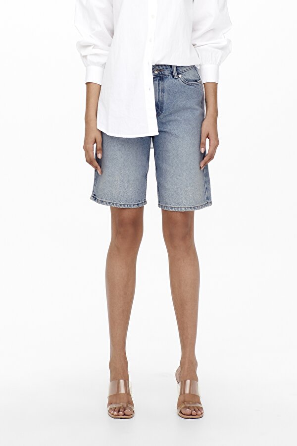Bayan Short 15256709 MAVİ