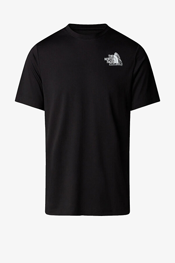 M 247 SS  Reg Graphıc Erkek Siyah T-Shirt NF0A895JJK31