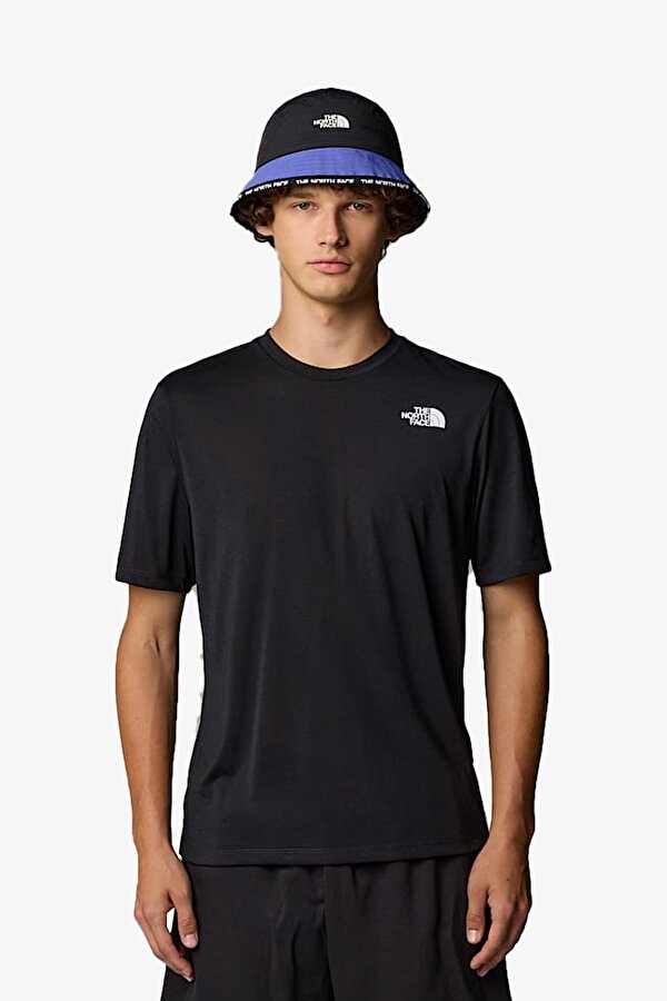 M Foundatıon Mountaıns Faces  Erkek Siyah T-Shirt NF0A8BQWJK31
