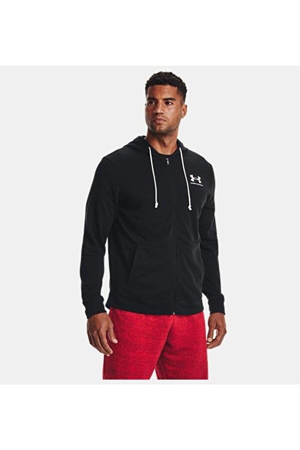 UA Rival Terry LC FZ Erkek Fermuarlı Sweatshirt