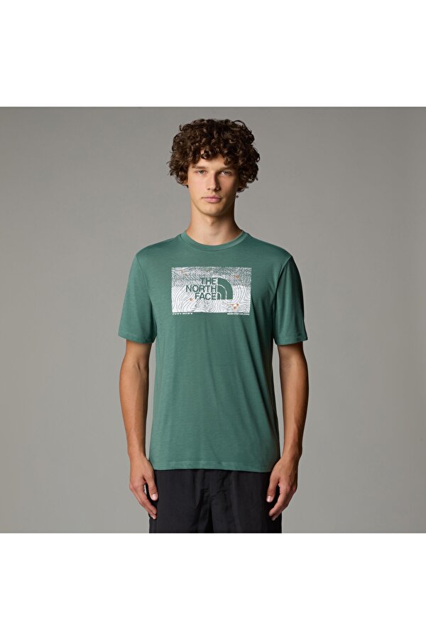 M Foundation Abstract Graphic Tee Erkek T-Shirt