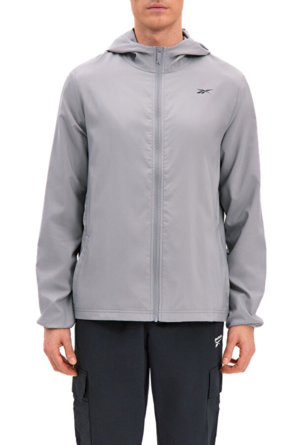 Clothing Reebok Id Train Woven Jacket Серый 017