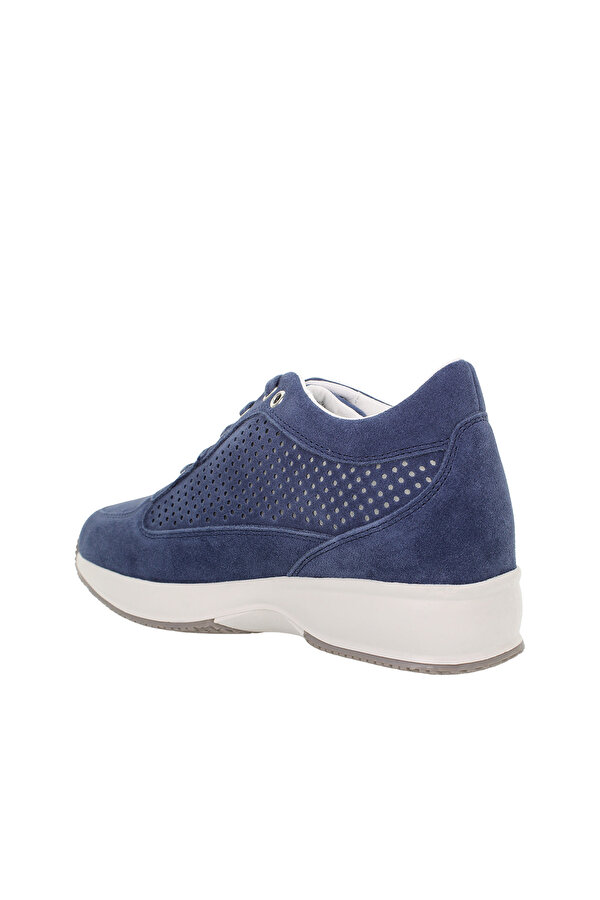 RAUL SNEAKER WEDGE WOMAN NAVY BLUE Woman Sneaker