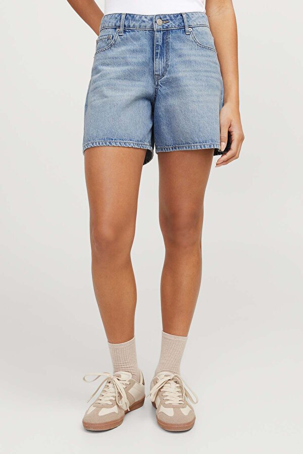 JXLAURA SHORT MW DENIM SH Mavi Kadın Uzun Kollu Gömlek