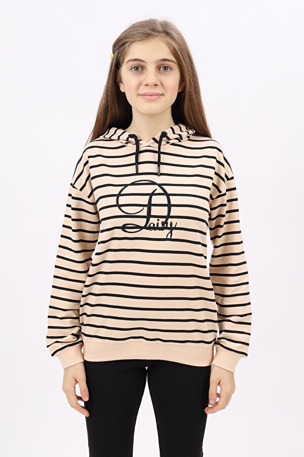 Toontoy Kız Çocuk Nakışlı Sweatshirt