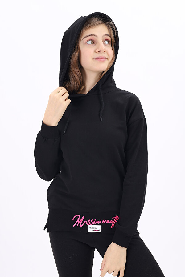 Toontoy Kız Çocuk Nakışlı Sweatshirt