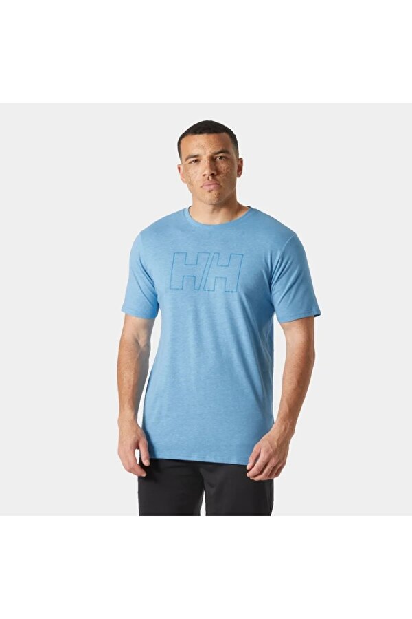 HH Tech Logo Erkek Kısa Kollu T-Shirt HHA.63165.HHA645
